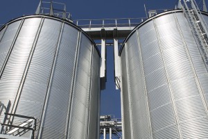 Galvanisation silo